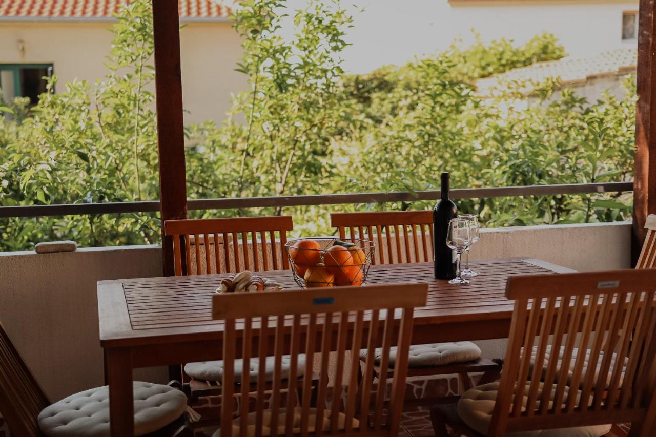 Apartments Prce Оребич Екстер'єр фото